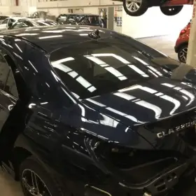 Mercedes CLA rear screen in Nottingham: Click Here To View Larger Image